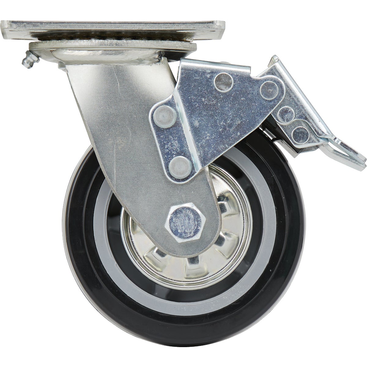 Channellock 5 In. Rubber Toolbox Caster (4-Pack) Image 6