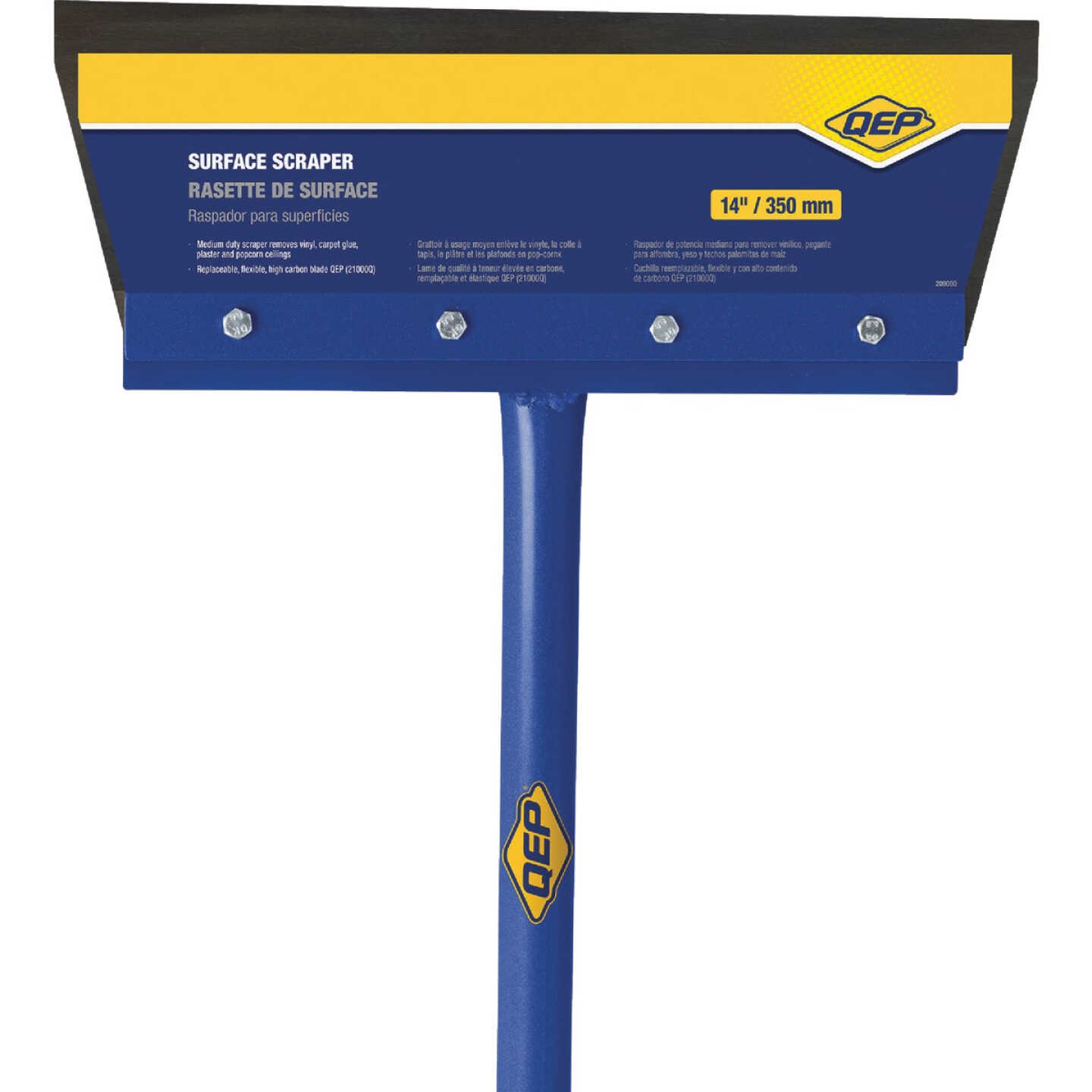 QEP 14 In. x 5 Ft. Carbon Steel Floor and Wall Scraper Image 3