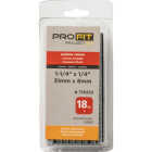 Pro-Fit 1/4 In. x 1-1/4 In. 18 Gauge Electro Galvanized L-Style Narrow Crown Staple (1000 Ct.) Image 2