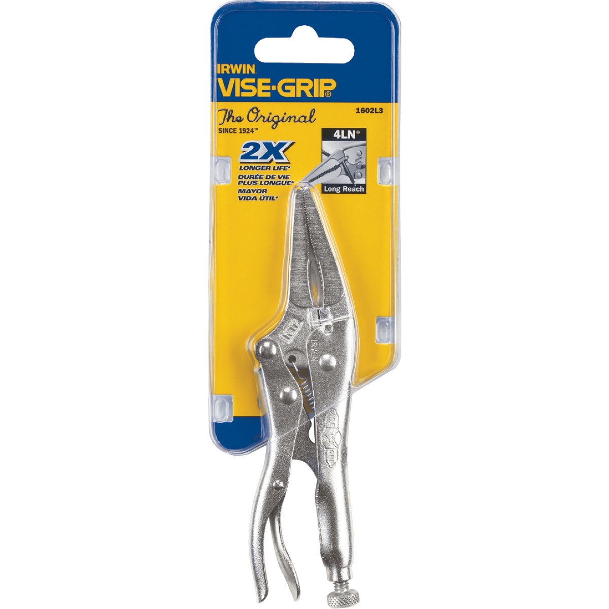 Irwin Vise-Grip The Original 4 In. Long Nose Locking Pliers Image 2