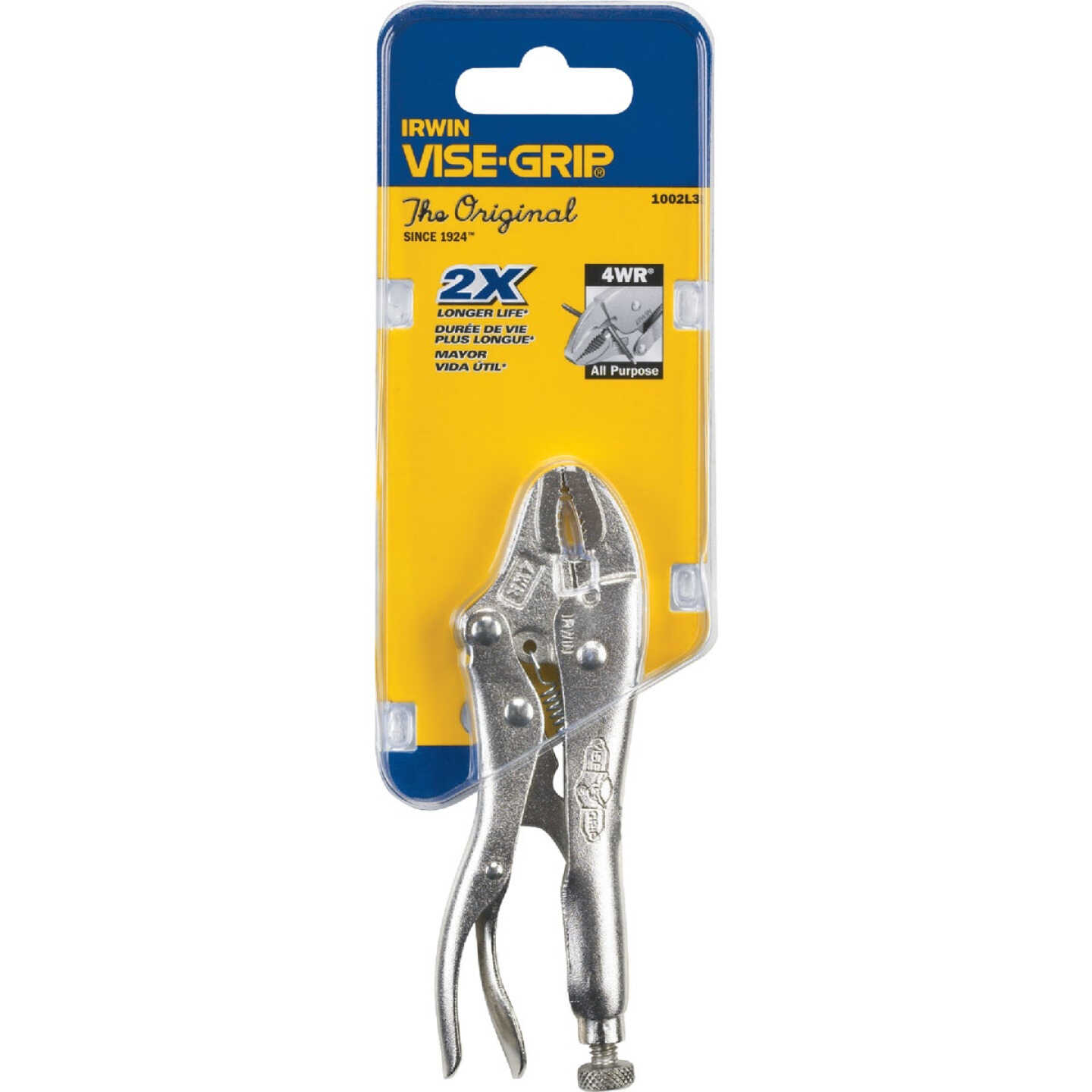 Irwin Vise-Grip The Original 4 In. Curved Jaw Locking Pliers Image 2