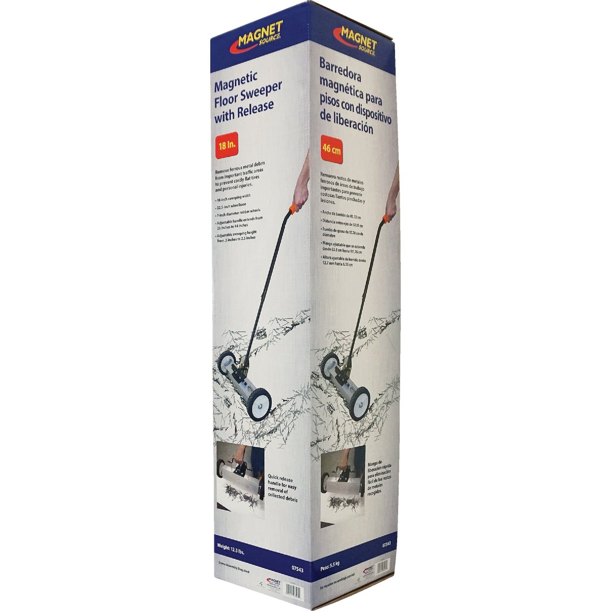 Master Magnetics 18 in. Magnetic Floor Sweeper Image 5