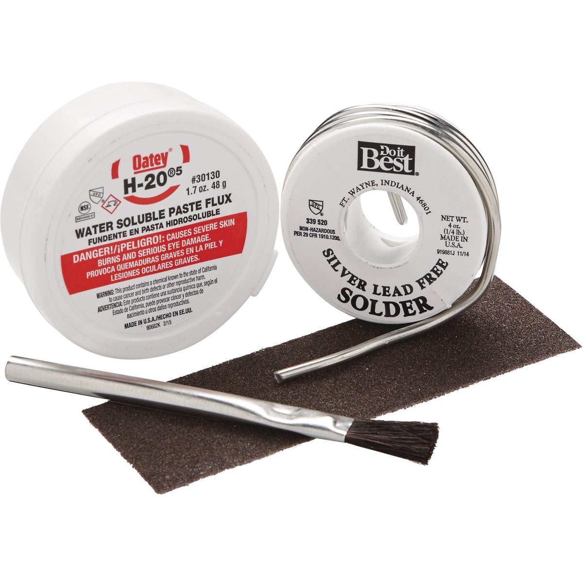 Do it Silver Lead-Free 1/4 Lb. H-205 Solder Kit
