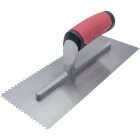 Marshalltown QLT 1/4 In. V-Notched Trowel w/Soft Grip Image 1