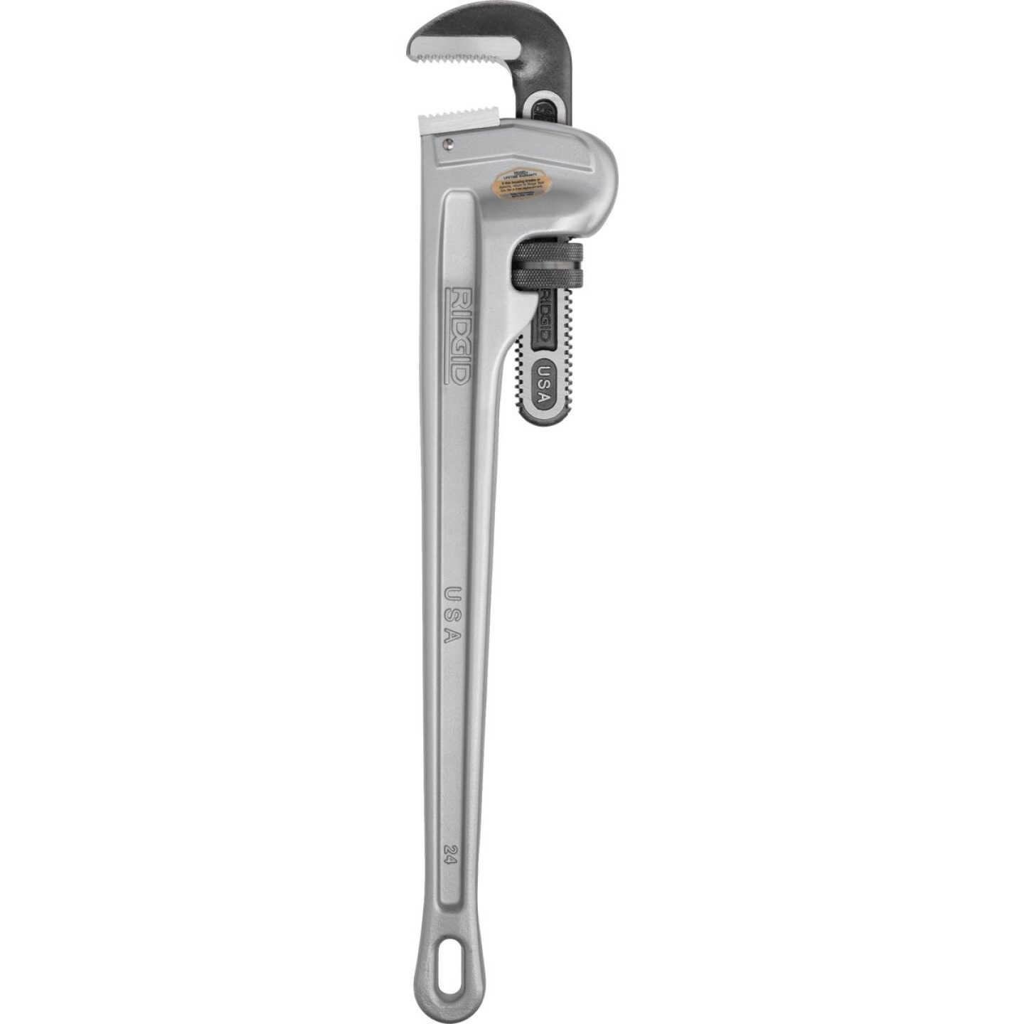 Ridgid 24 In. Aluminum Pipe Wrench Image 2