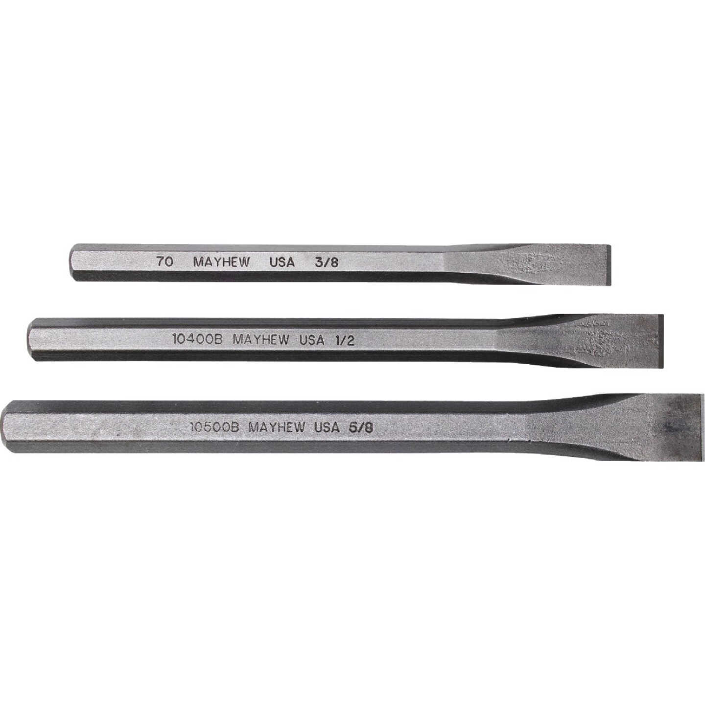 Mayhew Tools Cold Chisel Set (3-Piece) Image 1