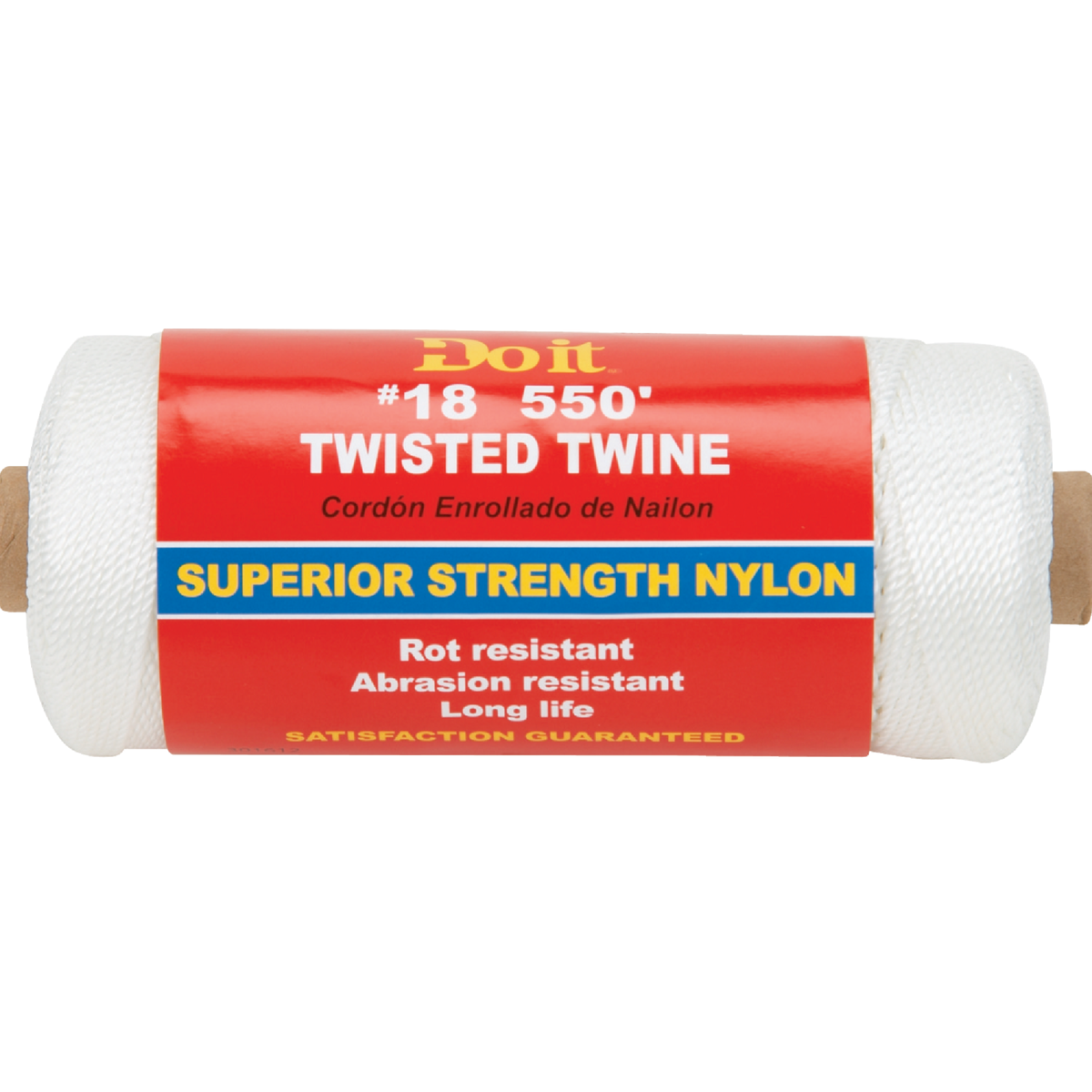 Do it Best #18 x 550 Ft. White Nylon Twisted Twine