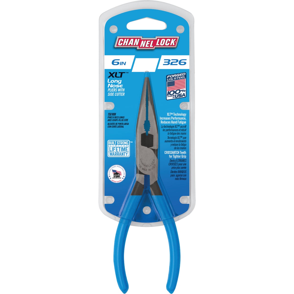 Channellock 6 In. E-Series Long Nose Pliers Image 3