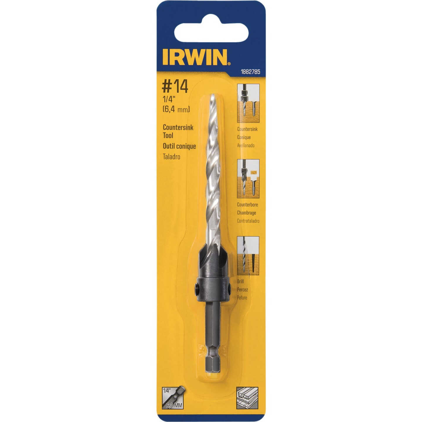 Irwin #14 - 15/64 In. Wood Countersink Image 2