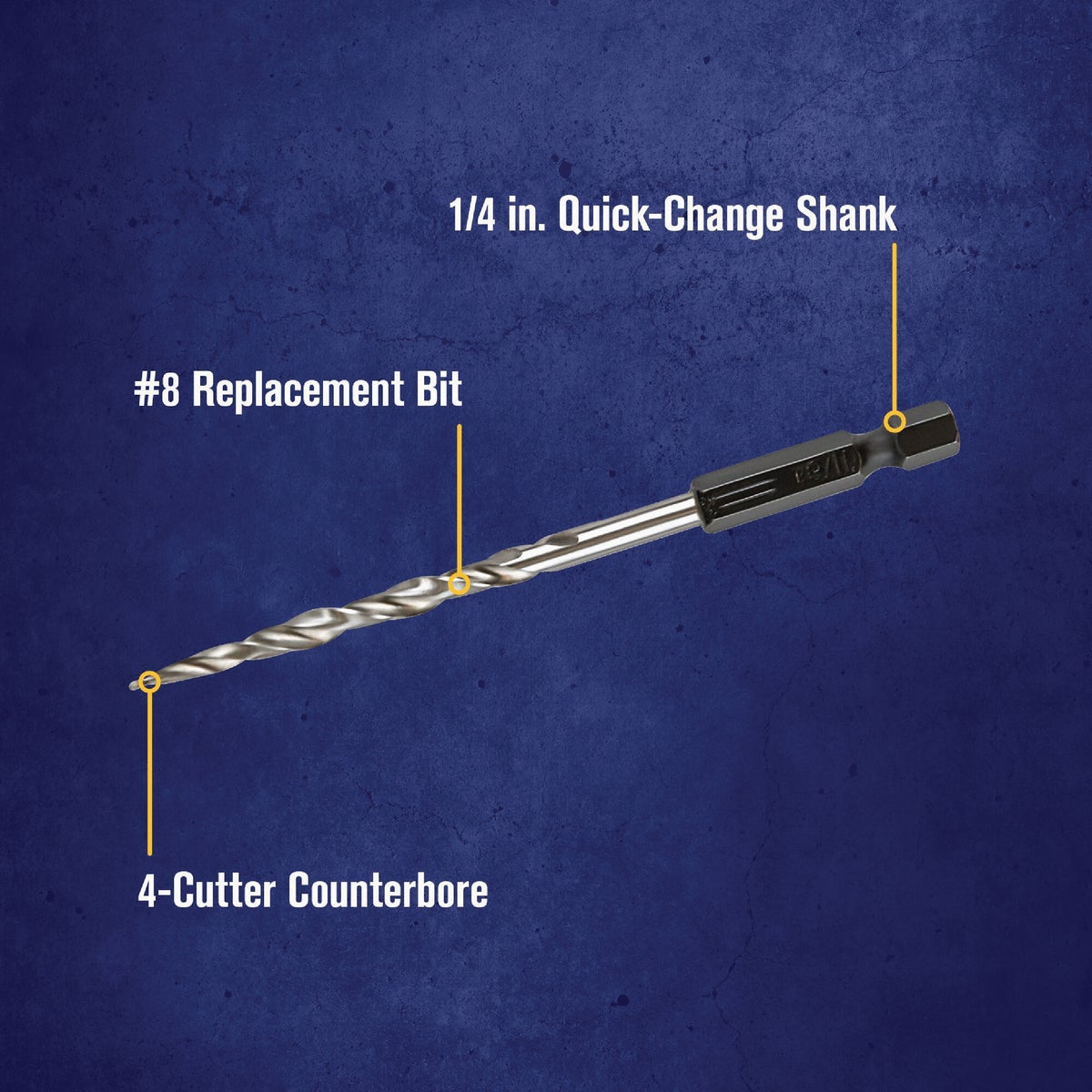 Irwin #8 - 11/64 In. Wood Countersink Image 2
