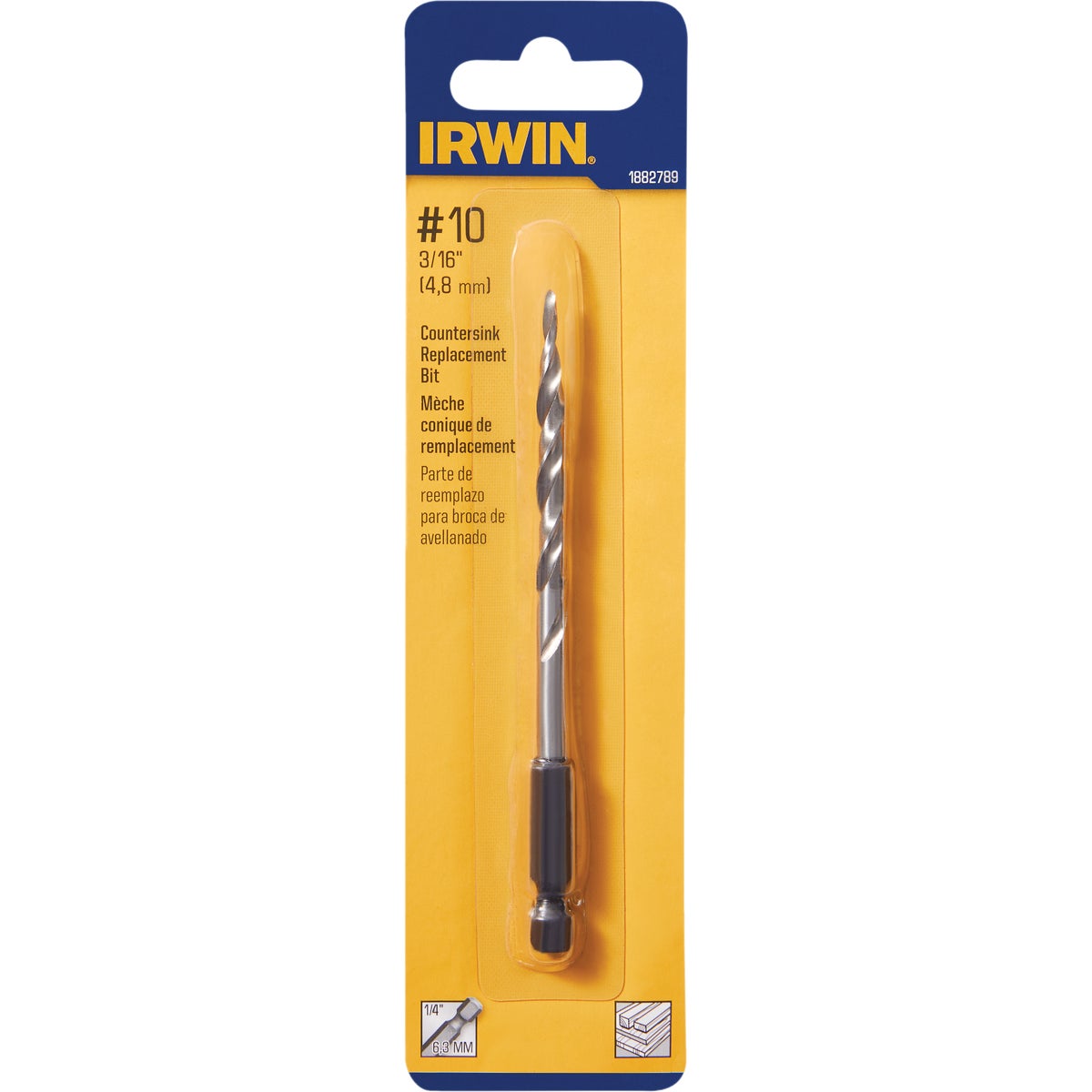 Irwin #10 - 3/16 In. Wood Countersink Image 2