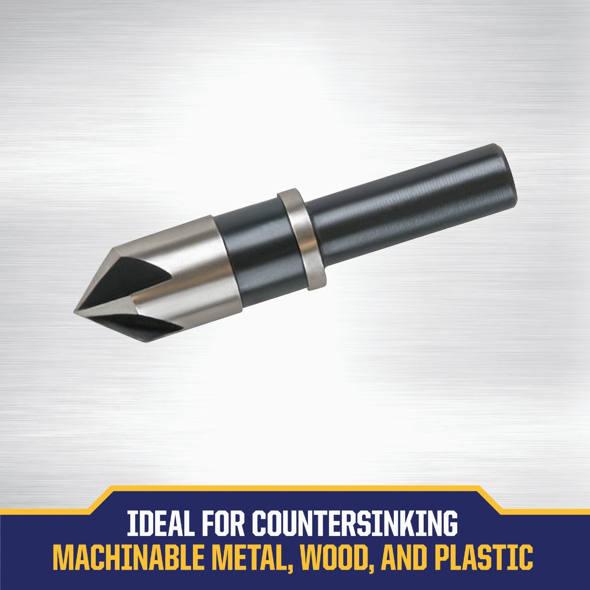 Irwin 3/8 In. Round Most Machineable Metals Countersink Image 3