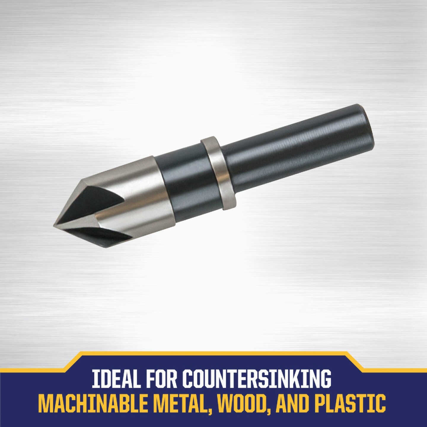 Irwin 3/8 In. Round Most Machineable Metals Countersink Image 3