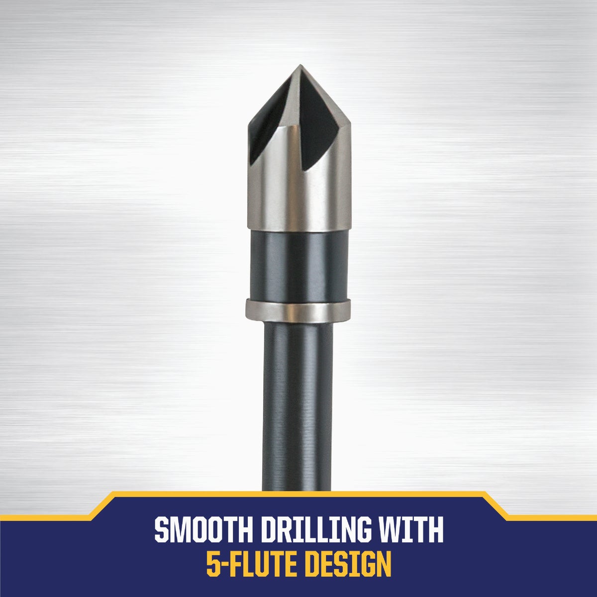 Irwin 3/8 In. Round Most Machineable Metals Countersink Image 4