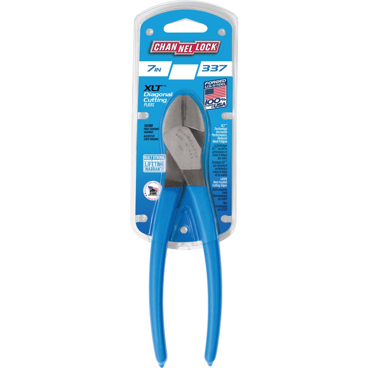 Channellock 7 In. E-Series Diagonal Cutting Pliers Image 5