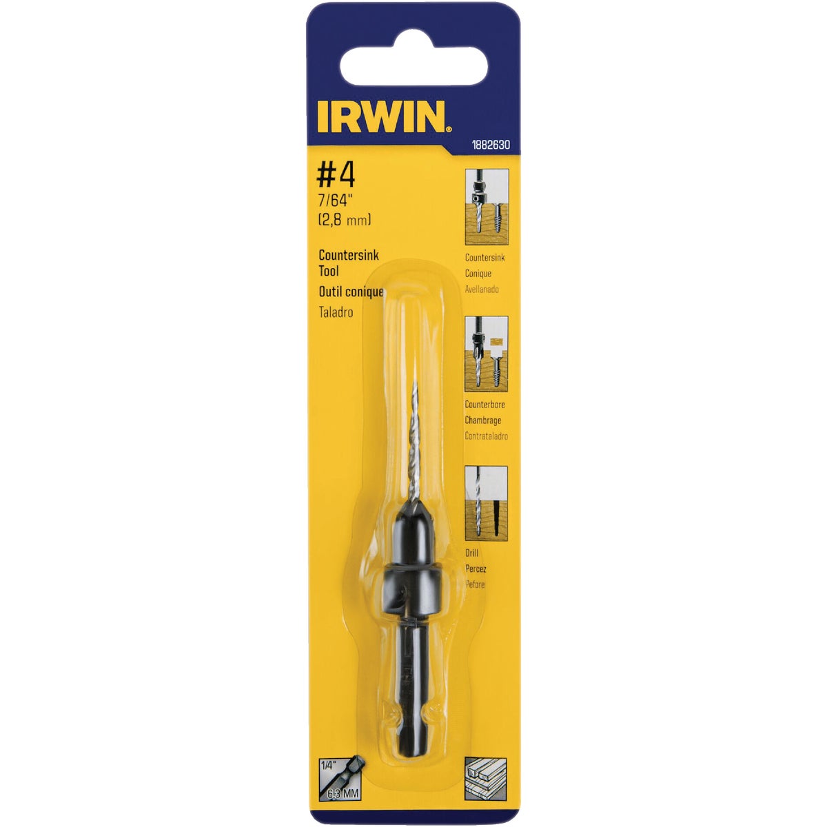 Irwin #4 - 1/8 In. Wood Countersink Image 5
