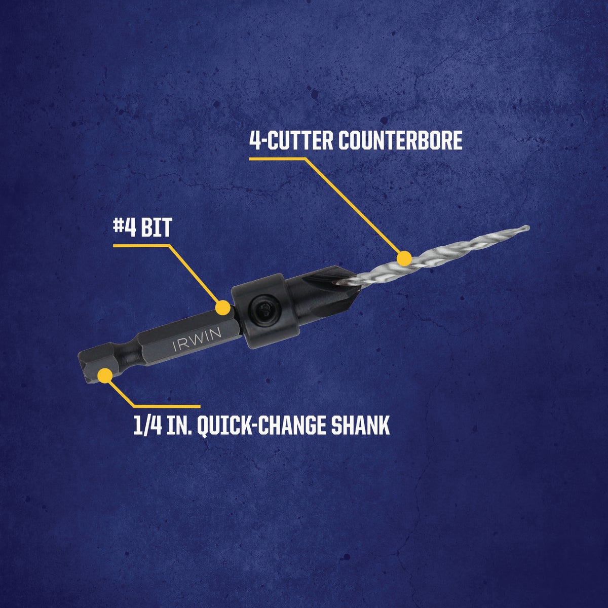 Irwin #6 - 9/64 In. Wood Countersink Image 2