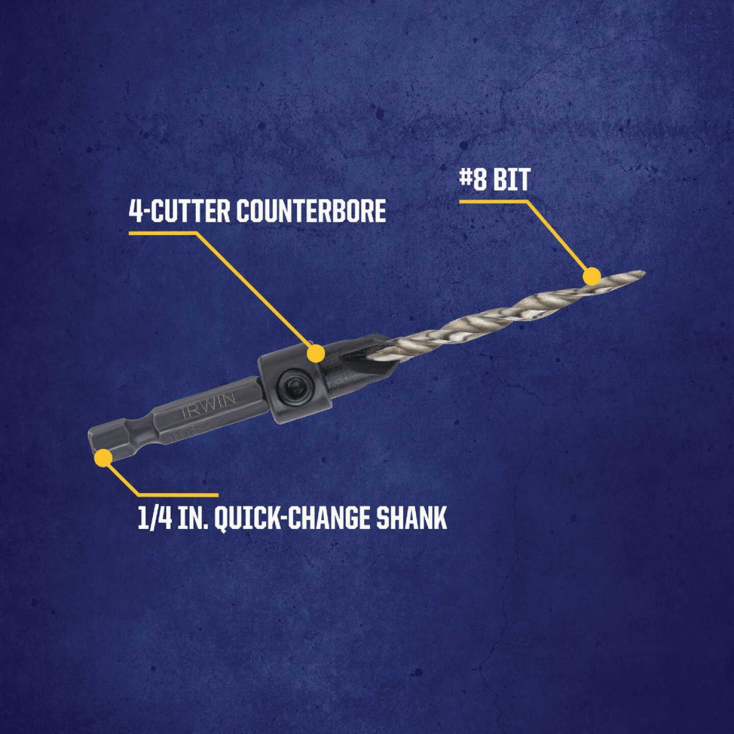 Irwin #8 - 11/64 In. Wood Countersink Image 2