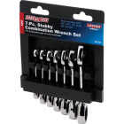Channellock Standard 12-Point Stubby Ratcheting Combination Wrench Set (7-Piece) Image 3