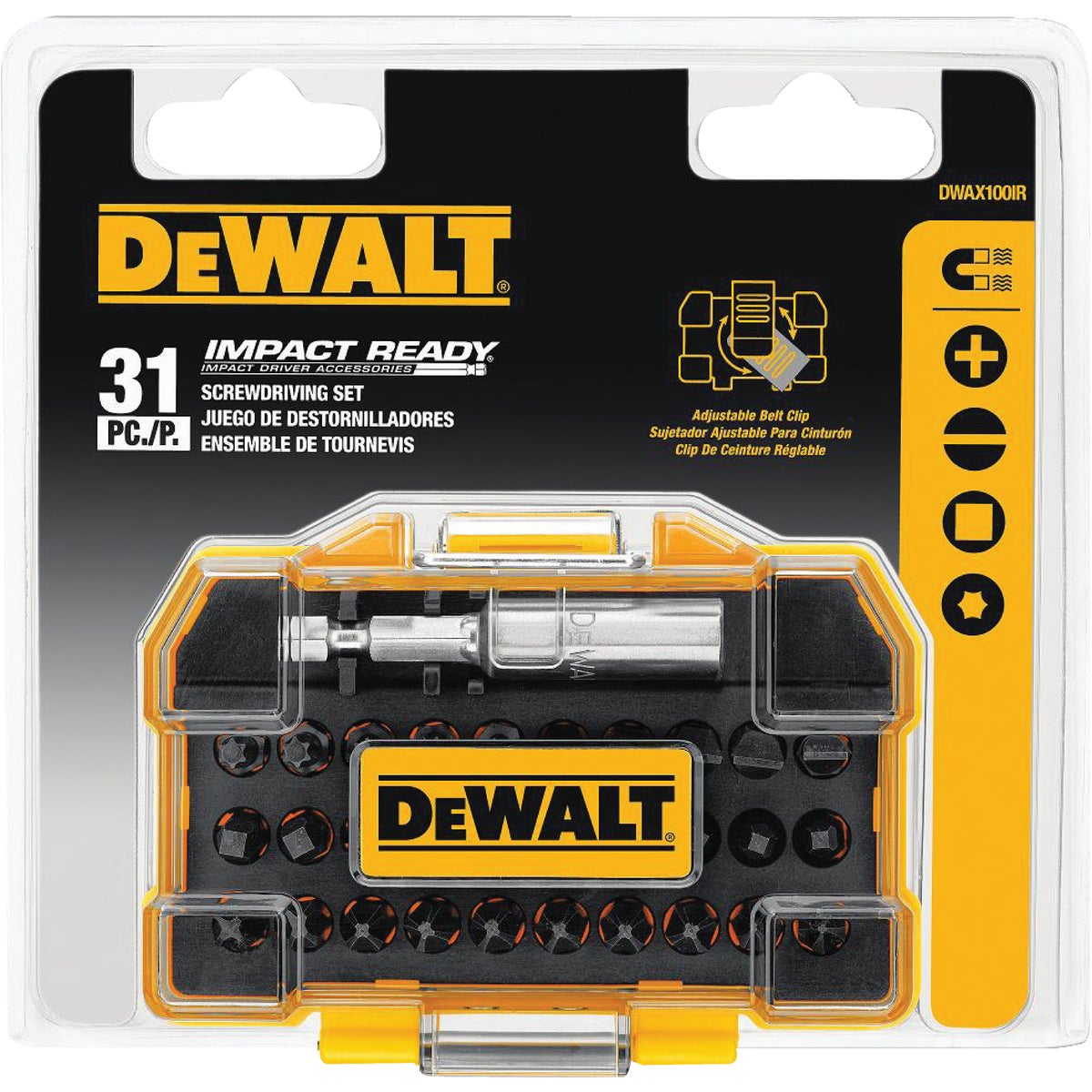 DeWalt Insert Impact Screwdriver Bit Set (31-Piece) Image 2