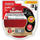 Diablo SandNet 5 In. 220 Grit Sanding Disc with Connection Pad (10-Pack) Image 1