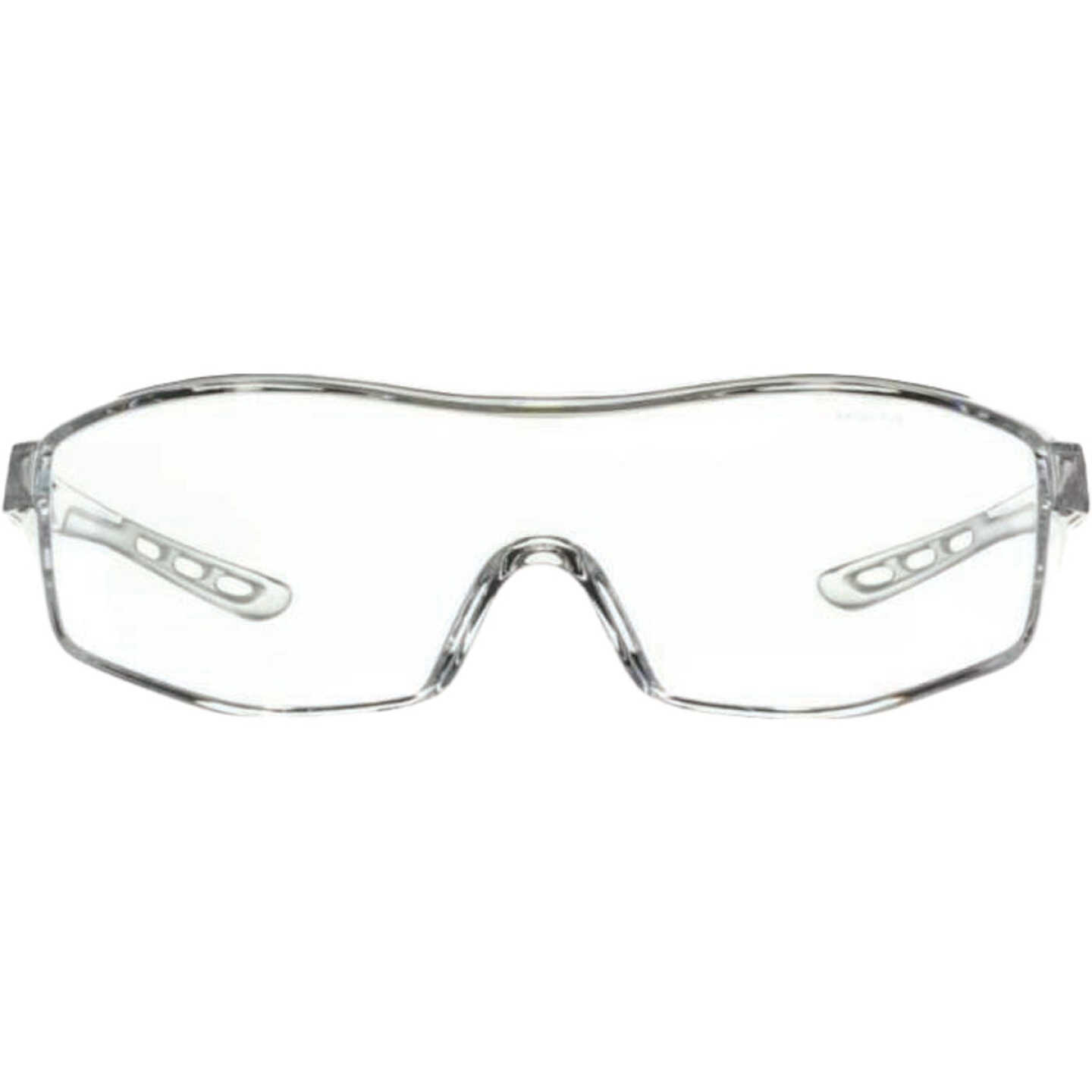 3M Clear Frame Safety Eyeglass Protectors with Anti-Scratch Clear Lenses Image 1