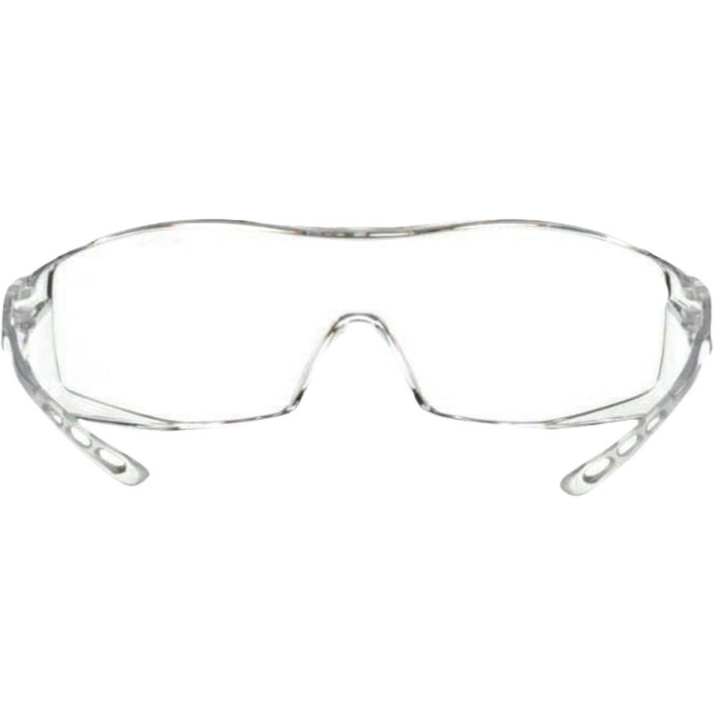 3M Clear Frame Safety Eyeglass Protectors with Anti-Scratch Clear Lenses Image 4