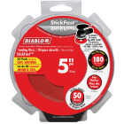 Diablo StickFast 5 In. 180 Grit Sanding Disc (50-Pack) Image 1