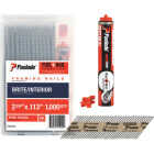 Paslode 30 Degree Bright Ring Shank Framing Nail & Fuel Combo Pack, 2-3/8 In. x .113 In. (1000-Pack Image 1
