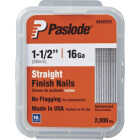 Paslode 16-Gauge Galvanized Straight Finish Nail, 1-1/2 In. (2000-Pack) Image 1