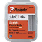 Paslode 16-Gauge Galvanized Straight Finish Nail, 1-3/4 In. (2000-Pack) Image 1