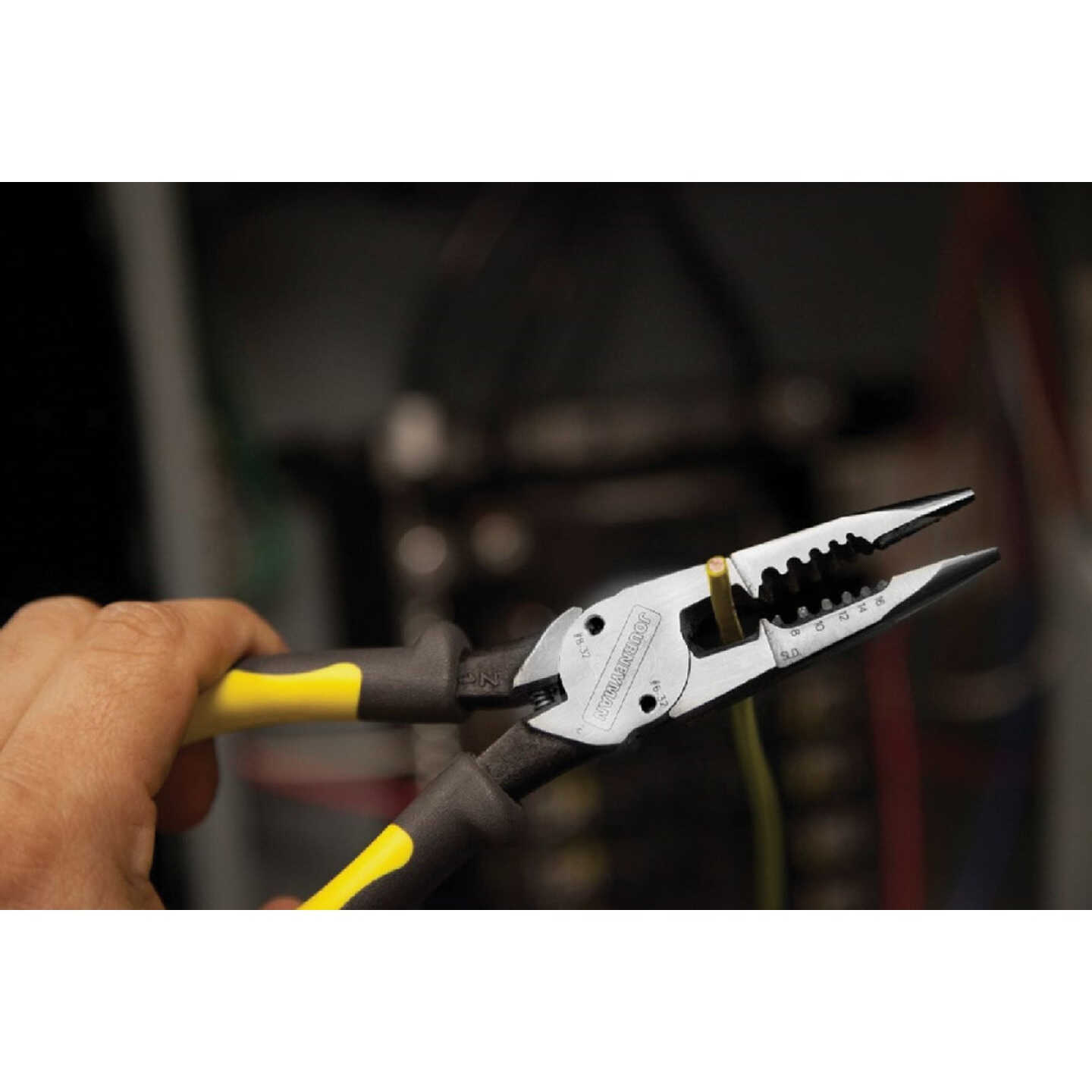 Klein 8-3/8 In. All-Purpose Long Nose Pliers Image 4