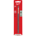 Milwaukee SHOCKWAVE #2 Square Recess 6 In. Power Impact Screwdriver Bit Image 1