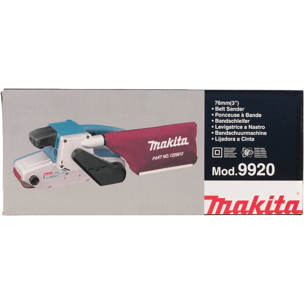 Makita 3 In. x 24 In. Belt Sander Image 7