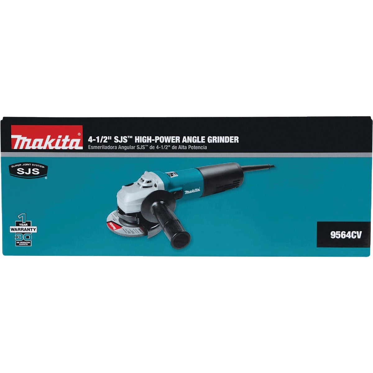 Makita 4-1/2 In. 12-Amp SJS High-Power Angle Grinder Image 5