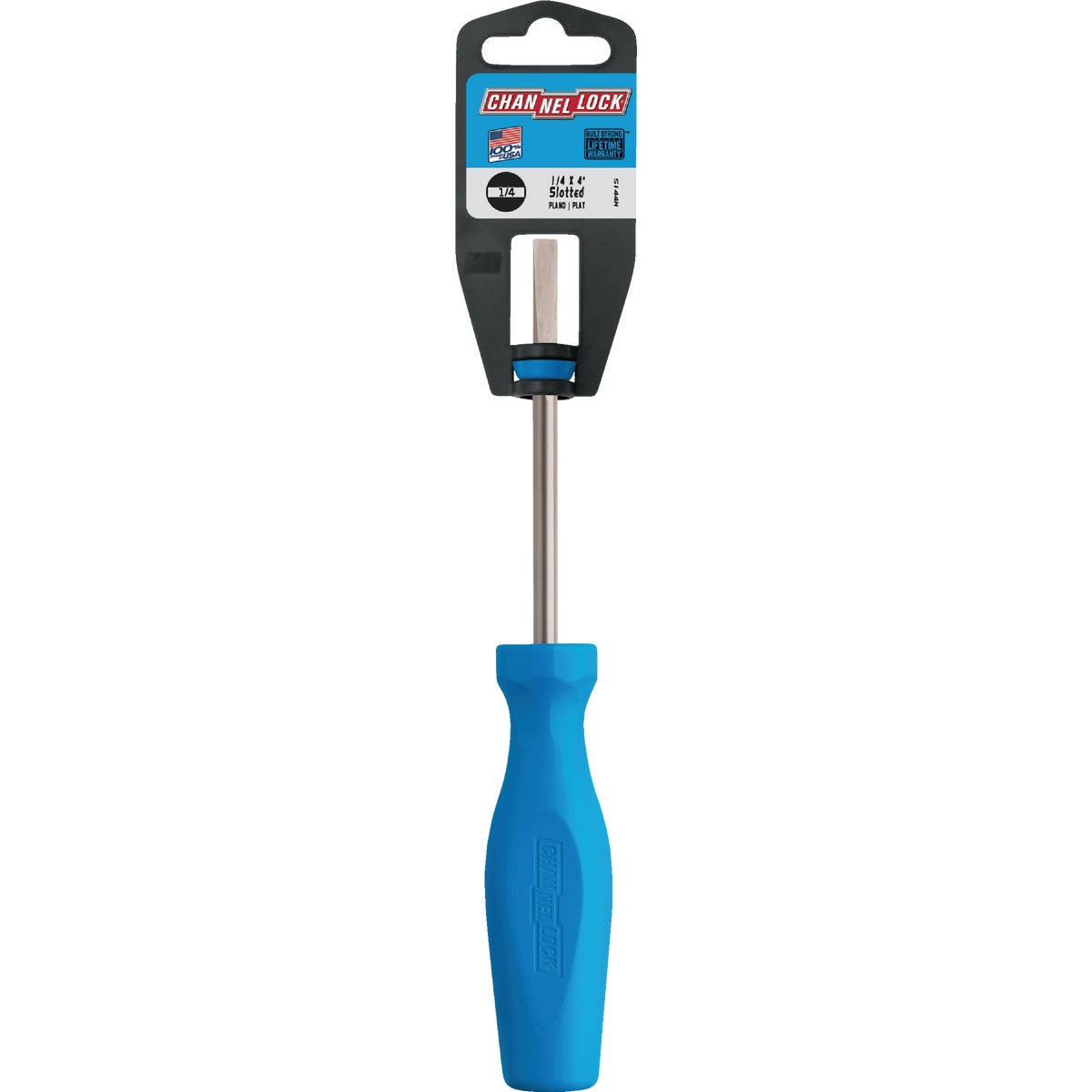 Channellock 1/4 In. x 4 In. Professional Slotted Screwdriver Image 2