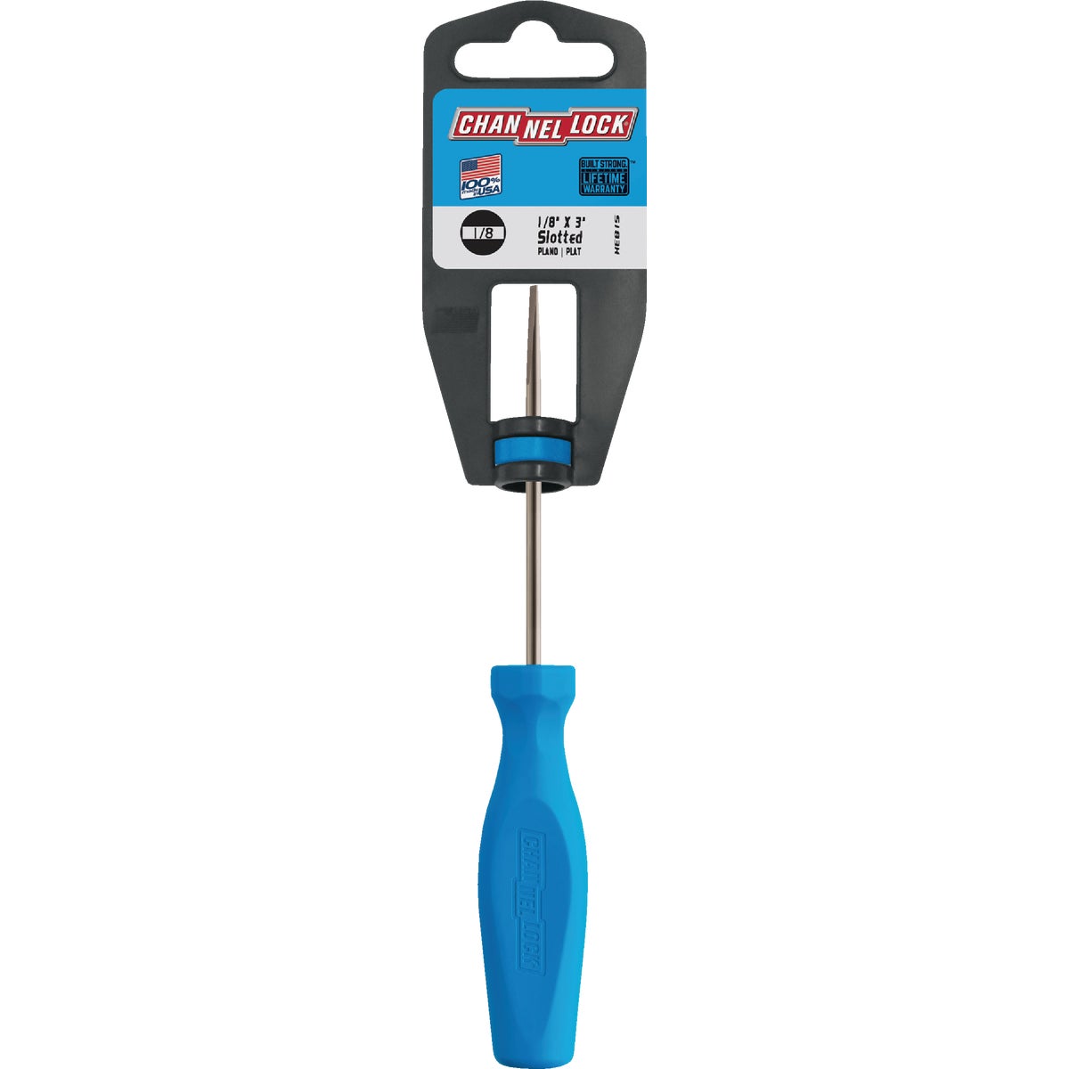 Channellock 1/8 In. x 3 In. Professional Slotted Screwdriver Image 2