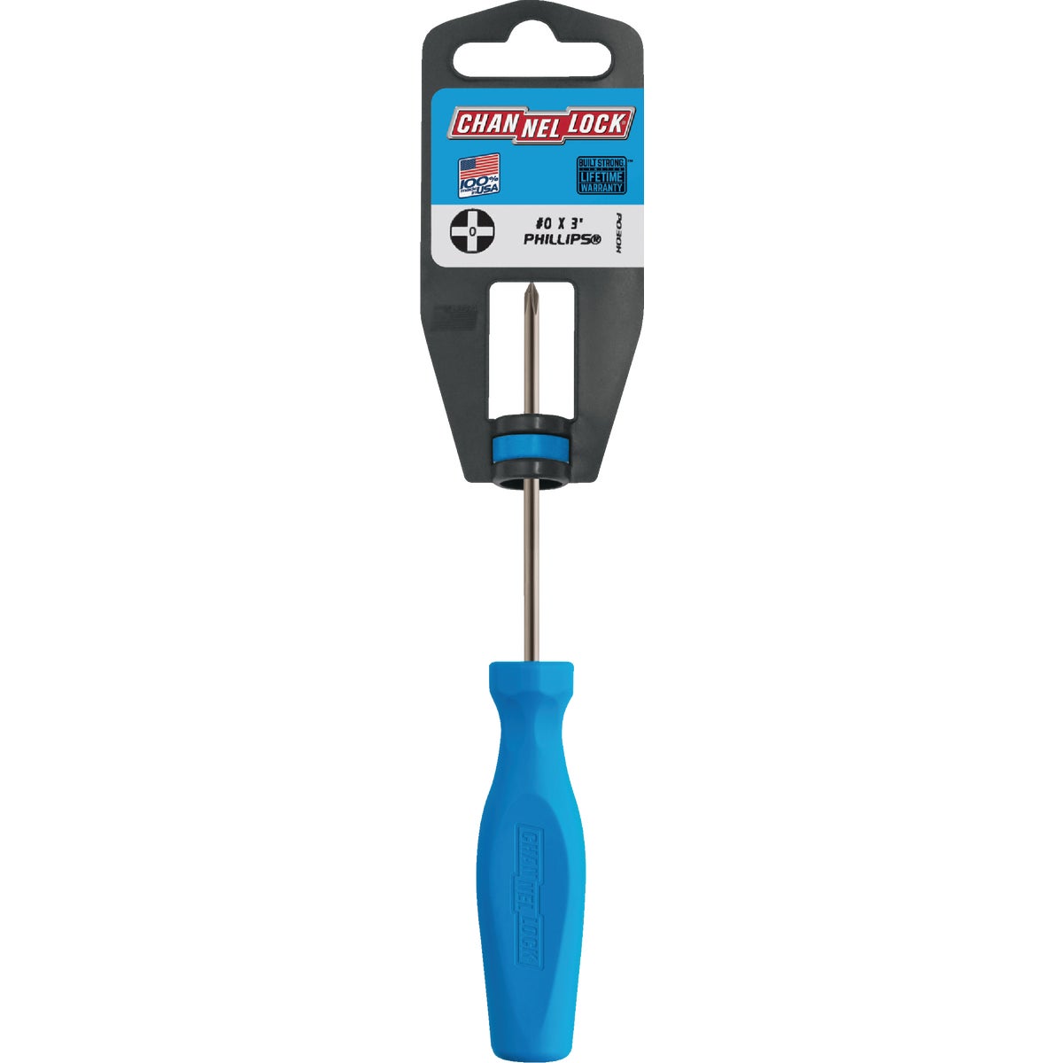 Channellock #0 x 3 In. Professional Phillips Screwdriver Image 2