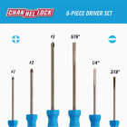Channellock Professional Screwdriver Set (6-Piece) Image 2
