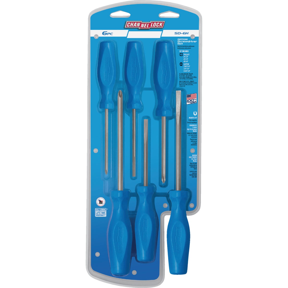 Channellock Professional Screwdriver Set (6-Piece) Image 3