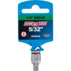 Channellock 1/4 In. Drive 5/32 In. 6-Point Shallow Standard Socket Image 2
