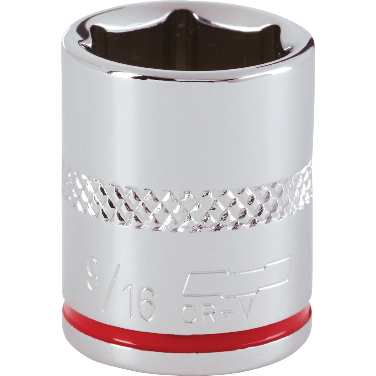 Channellock 1/4 In. Drive 9/16 In. 6-Point Shallow Standard Socket Image 1