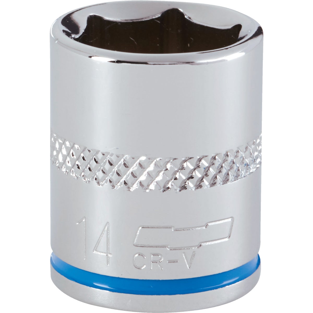 Channellock 1/4 In. Drive 14 mm 6-Point Shallow Metric Socket Image 1