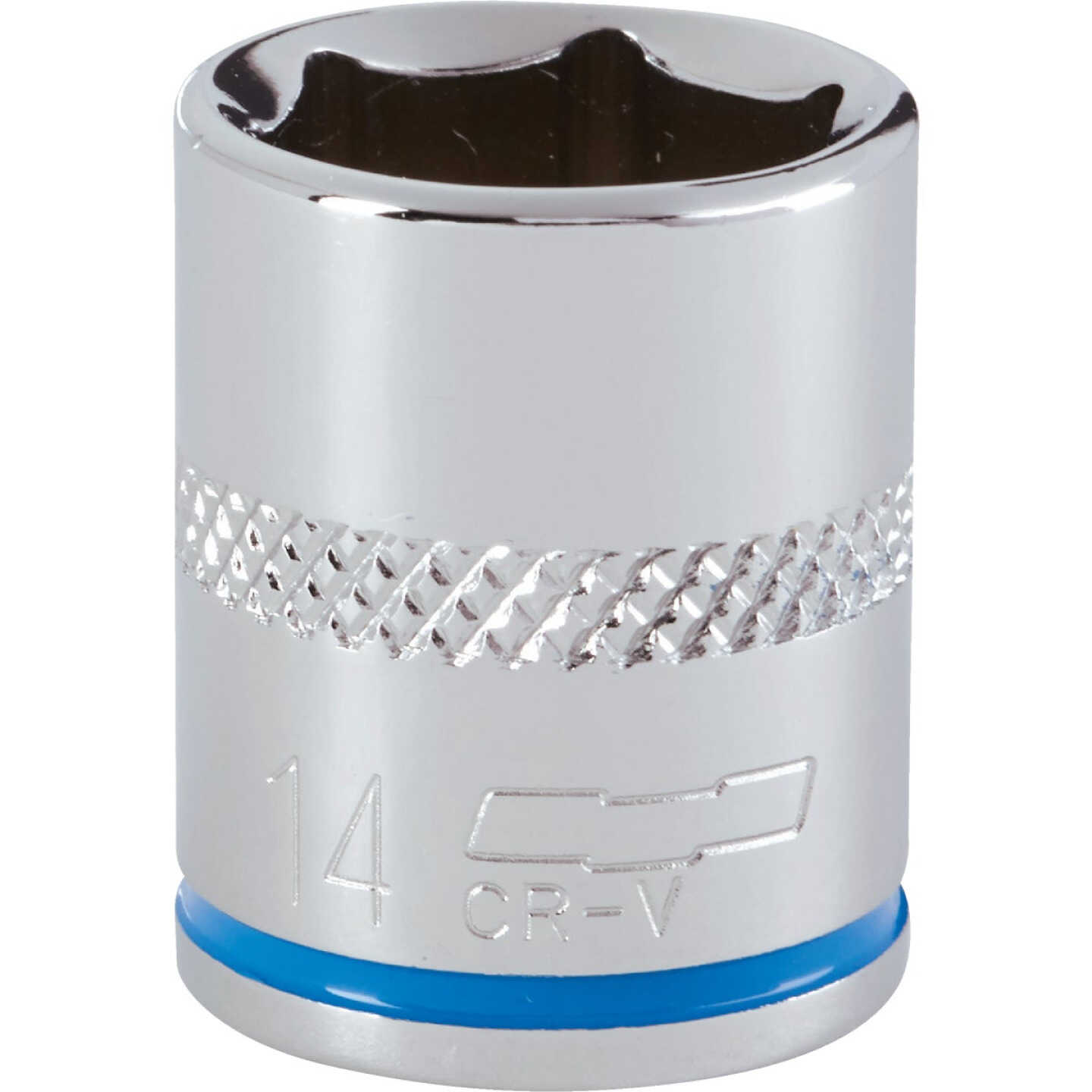 Channellock 1/4 In. Drive 14 mm 6-Point Shallow Metric Socket Image 1