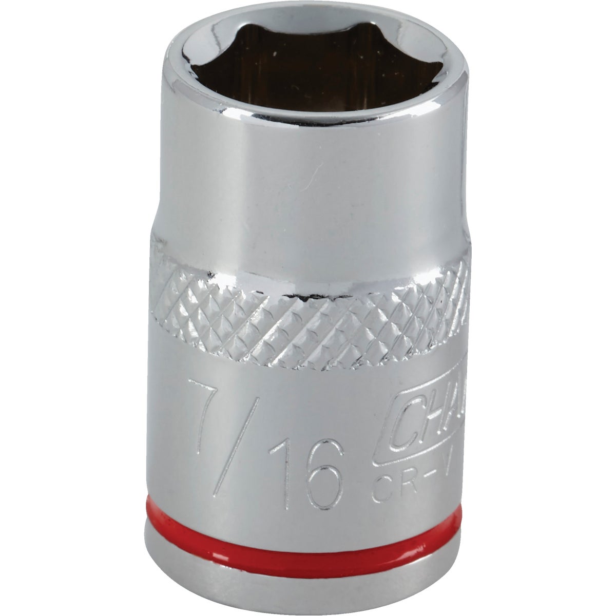 Channellock 3/8 In. Drive 7/16 In. 6-Point Shallow Standard Socket Image 1
