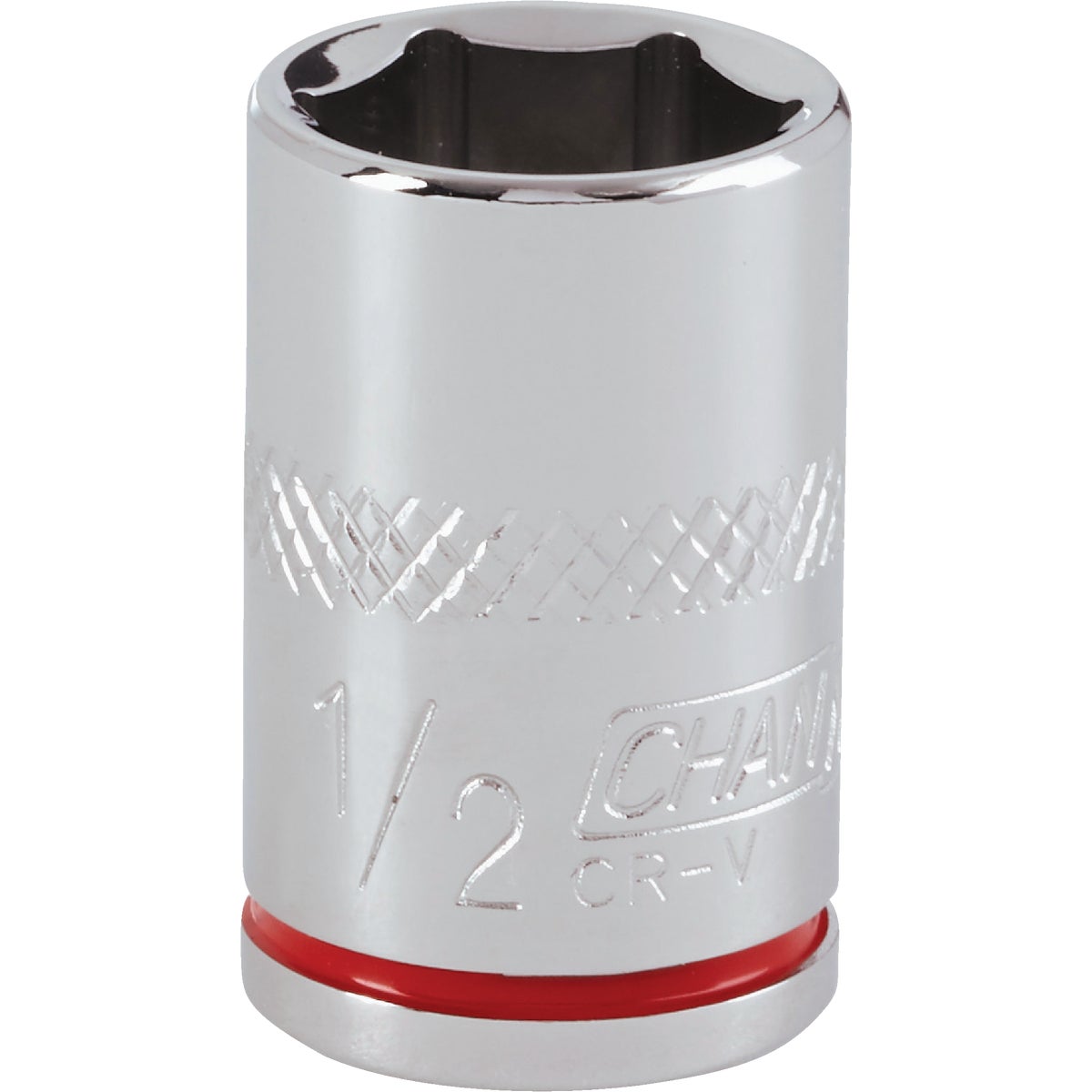 Channellock 3/8 In. Drive 1/2 In. 6-Point Shallow Standard Socket Image 1