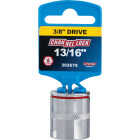 Channellock 3/8 In. Drive 13/16 In. 6-Point Shallow Standard Socket Image 2