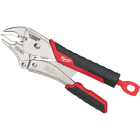 Milwaukee Torque Lock 10 In. Curved Jaw Overmold Grip Locking Pliers Image 1