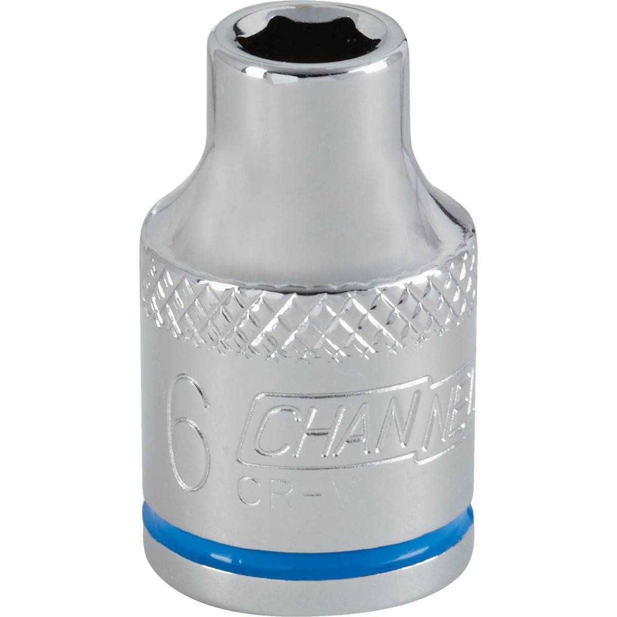 Channellock 3/8 In. Drive 6 mm 6-Point Shallow Metric Socket Image 1