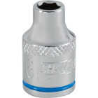 Channellock 3/8 In. Drive 6 mm 6-Point Shallow Metric Socket Image 1